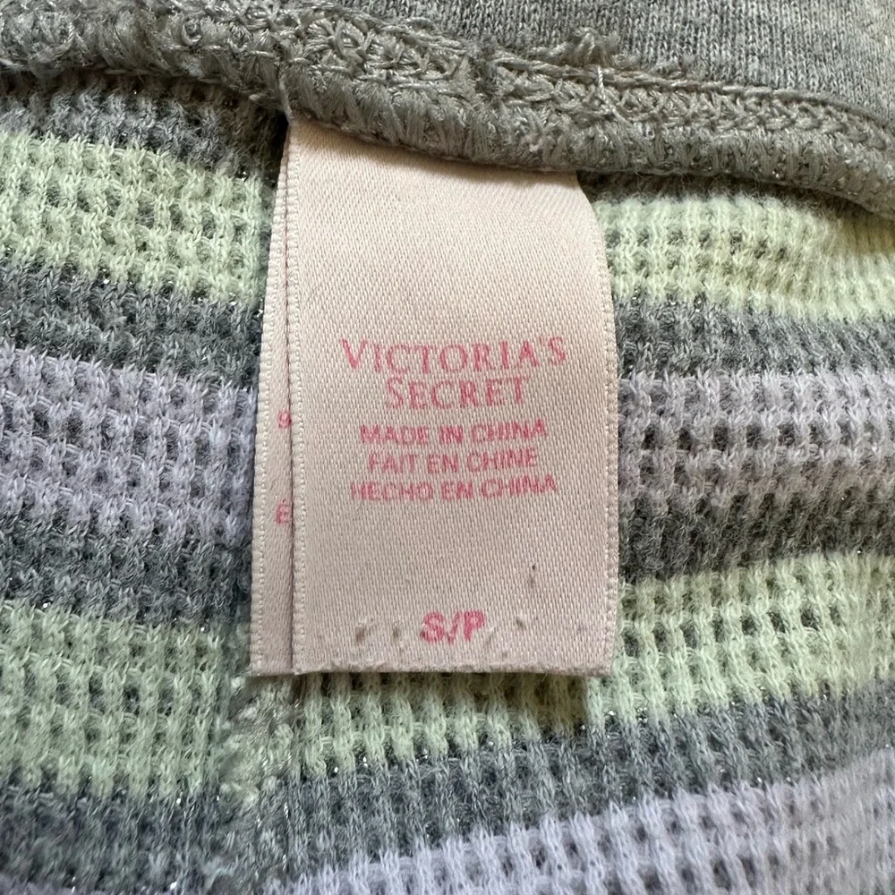 Victoria's Secret Waffle Long Sleeve Jogger Pajama Set - Picture 6 of 8